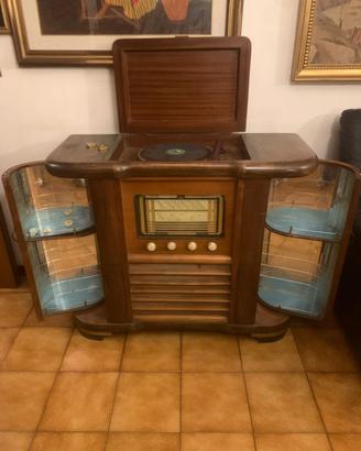 mobile bar radio/giradischi