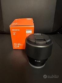 SONY F 1.8 85MM