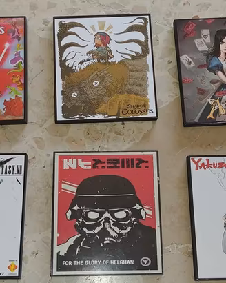 Quadretti Anime - Videogiochi - Film