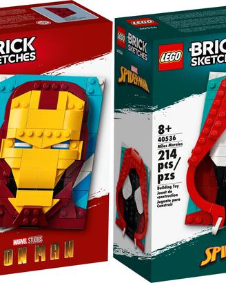 LEGO Brick Sketches 40535 40536