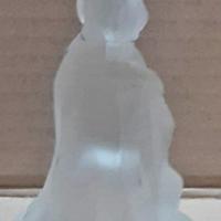 Statuina Biancaneve Walt Disney Vetro Satinato