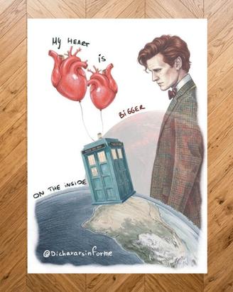 poster A4 Doctor Who