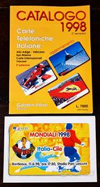 Catalogo Schede Telefoniche 1998 2° Semestre
