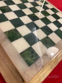 Scacchiera in marmo