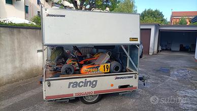 Carrello Rimorchio kart 