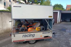 Carrello Rimorchio kart 