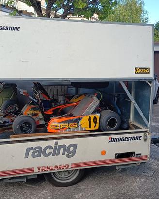 Carrello Rimorchio kart 