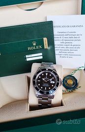 ROLEX SUBMARINER 16610 RRR 2009 SCATOLA E GARANZIA