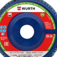 Dischi abrasivi/lamellari della WURTH