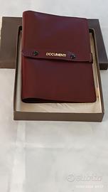 PORTADOCUMENTI IN PELLE VINTAGE ORIGINALE