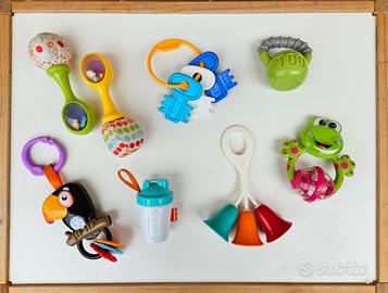 sonagli e giochi per neonato