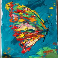 Quadro su tela in acrilico 25x30