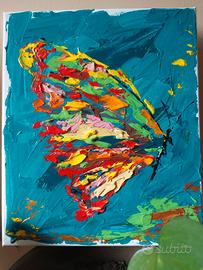 Quadro su tela in acrilico 25x30