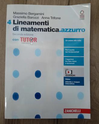 Lineamenti di matematica 4