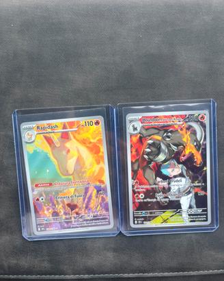 Lotto pokemon 2 carte