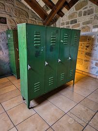 Armadietto spogliatoio vintage