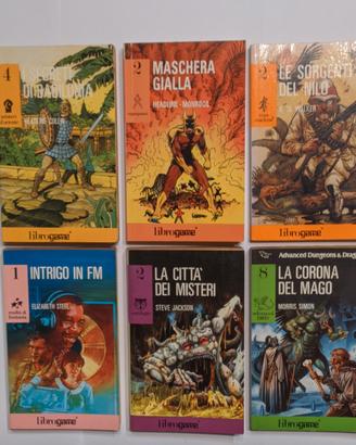 Lotto 6 Librogame Vari Titoli: D&D, Fantasy, etc