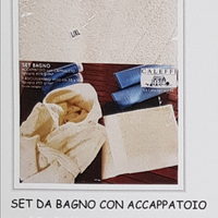 Accappatoio e asciugamano Caleffi