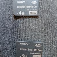 Memory Stick 4 + 8 gb