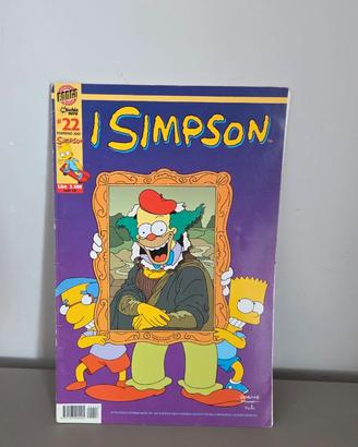 Fumetto dei Simpson N22 anno 2000