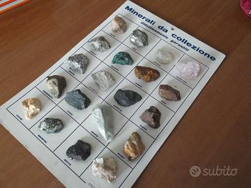 COLLEZIONE MINERALI