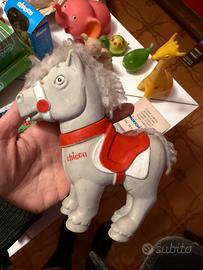 Cavallo chicco in gomma vintage