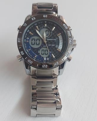 orologio Martyn Line con cronografi digitali 