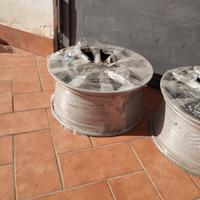 4 cerchi in lega Audi A6 17" originali 