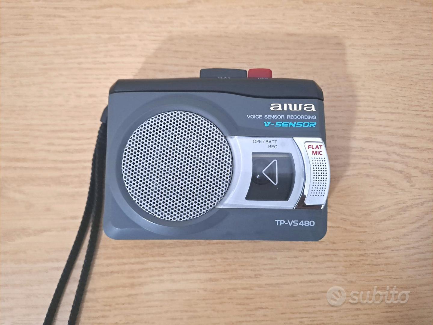 Lettore Musicassette Registratore A Cassette Portatile Vintage Con Radio AM/ FM - Altoparlante Integrato E Microfono Lettore Cassette - 3