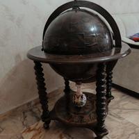 mappamondo porta liquori  