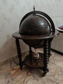 mappamondo porta liquori  