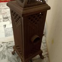 Stufa a legno in ghisa