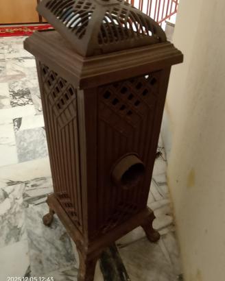 Stufa a legno in ghisa