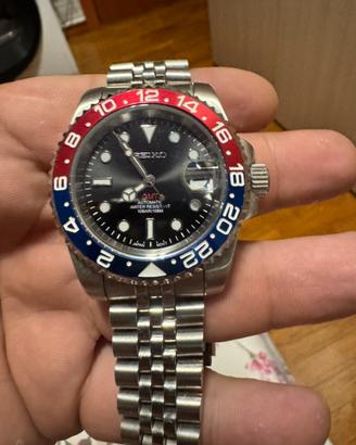 Orologio Seiko Mod GMT pepsi automatico(NH35)