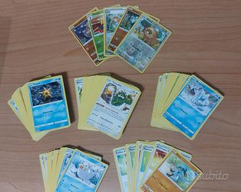 Lotto 129 carte Pokemon TCG Italiano Spada e Scudo