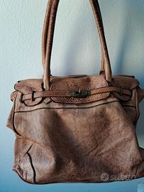 Borsa in pelle Byside modello Birkin