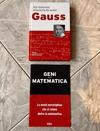 GAUSS Geni della matematica libro nuovo lettura