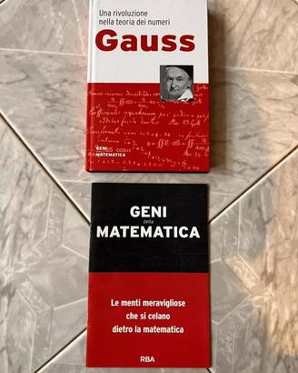 GAUSS Geni della matematica libro nuovo lettura