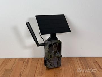 WOLFANG WT04 fototrappola 4G solare SIM 2.5K