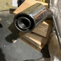 Marmitta terminale originale x 500 ABARTH