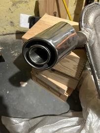 Marmitta terminale originale x 500 ABARTH