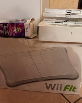 wii funzionante con pedana e giochi