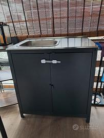 Mobile ikea grillskar con lavabo