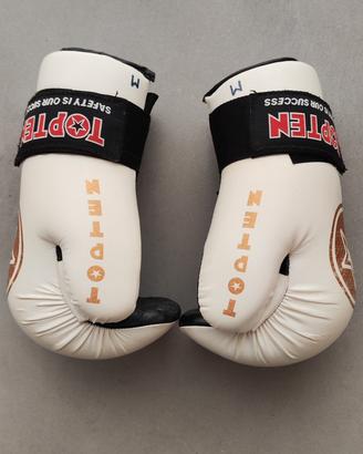 guantoni protettivi kick boxing taglia S