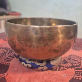 Campana tibetana occhio di tigre SI3 240Hz (432Hz)