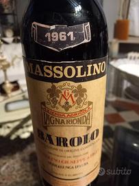 Barolo MASSOLINO Vigna Rionda 1961