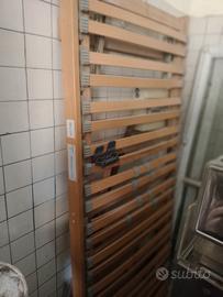 reti in doghe da letto con alza gambe e alza testa