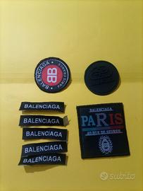 set di balenciaga gomma PVC, cotone e retrocollo