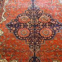 Tappeto Antico 200 anni persiano Sarouk Ferahan