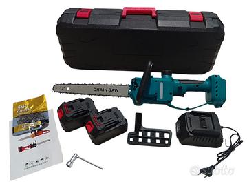 Motosega a batteria con display motore Brushless 